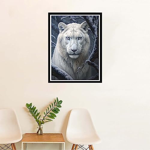 White Lion | Diamond Painting