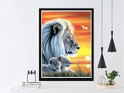 White Lion | Diamond Painting