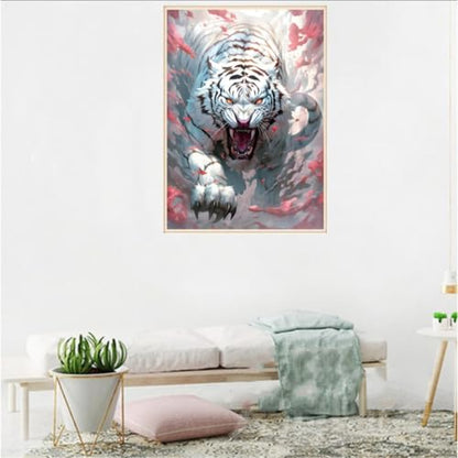 White Tiger | Diamond Painting
