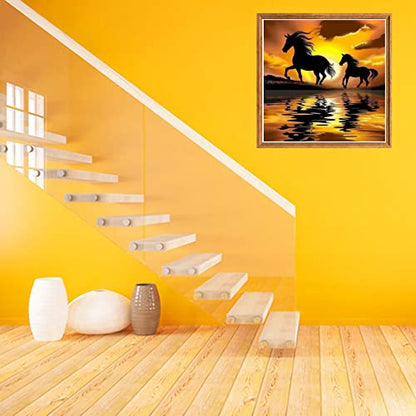 Black Horse | Diamond Painting