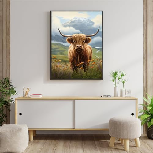 Highland Cow | Diamond Painting