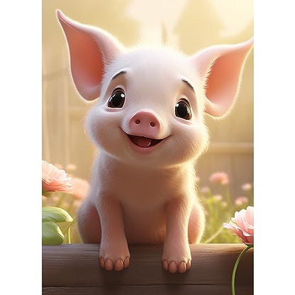 Pig | Diamond Painting