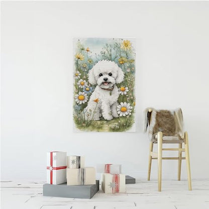 Poodle Dog Bichon Frise | Diamond Painting