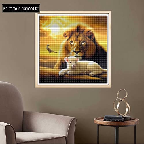 Lion and Lamb | Diamond Painting