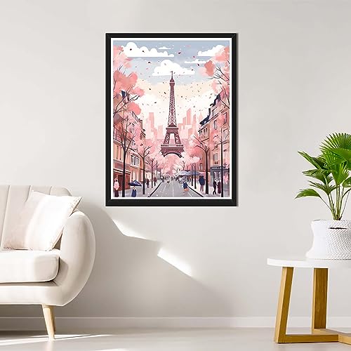 Eiffel Tower Pink | Diamond Painting