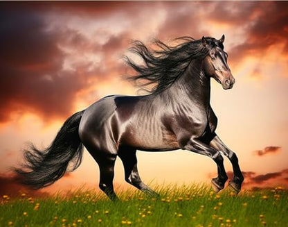 Black Horse | Diamond Painting