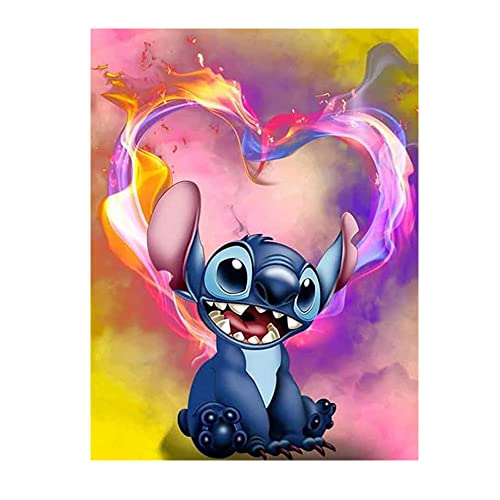 Stitch Fell In Love With | Diamond Painting