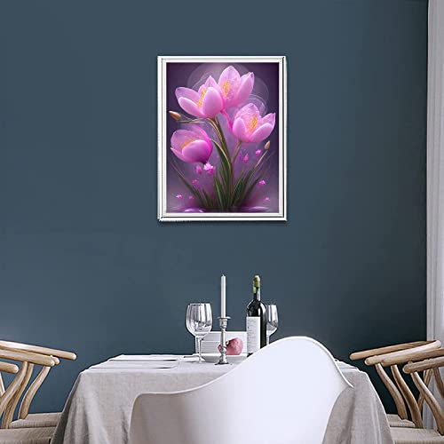 Purple Flower | Diamond Painting