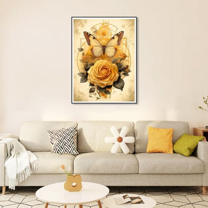 Butterfly Flower | Diamond Painting