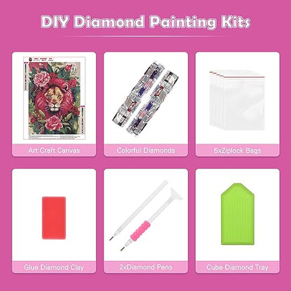 Lion | Diamond Painting