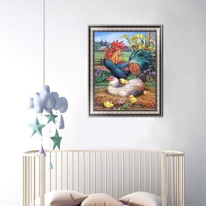 Rooster Chicken | Diamond Painting