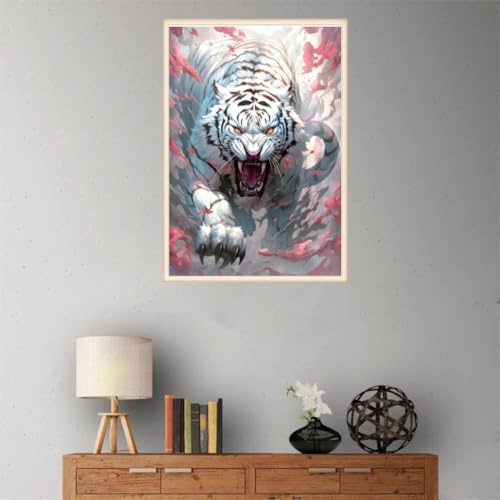 White Tiger | Diamond Painting