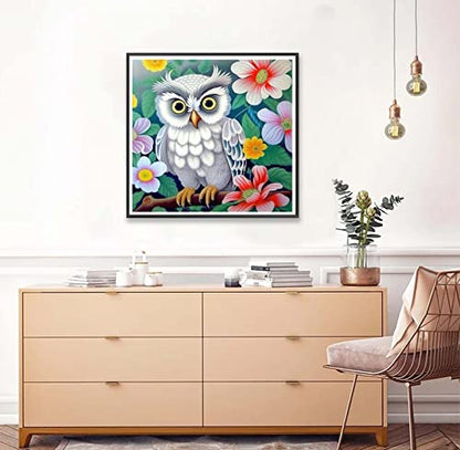 White Owl | Diamond Painting