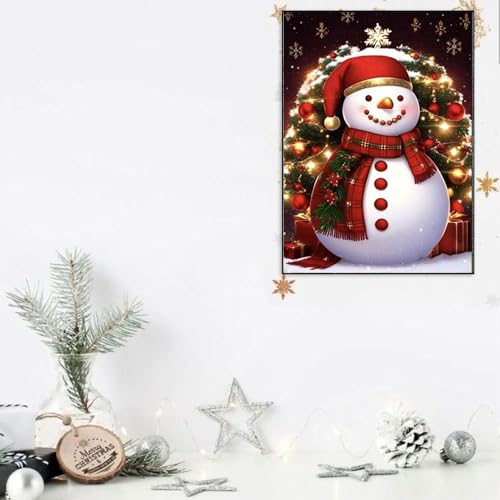 Snowman Christmas | Diamond Painting