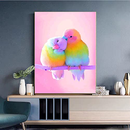 Love Birds Parrot | Diamond Painting