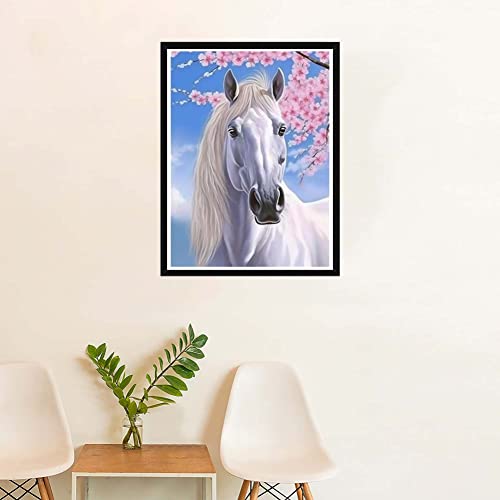 White Horse | Diamond Painting