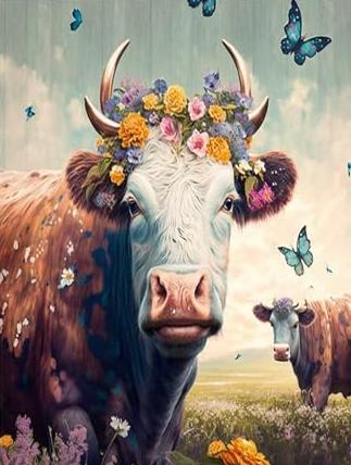 Cow | Diamond Painting