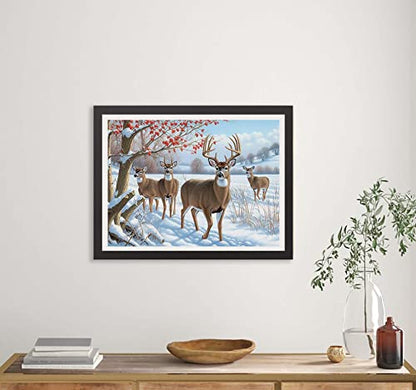 Snow Deer | Diamond Painting