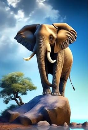 Elephant | Diamond Painting
