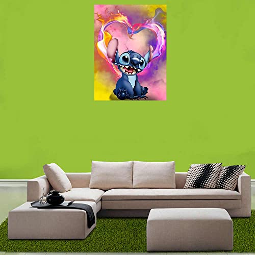 Stitch Fell In Love With | Diamond Painting