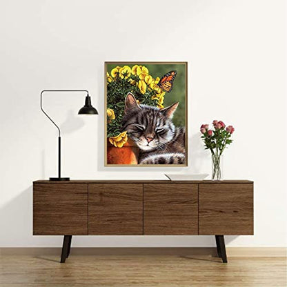 Butterfly Cat | Diamond Painting