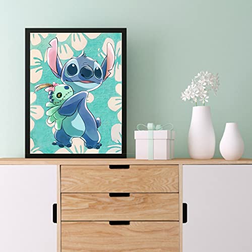 Stitch Holding A Doll | Diamond Painting