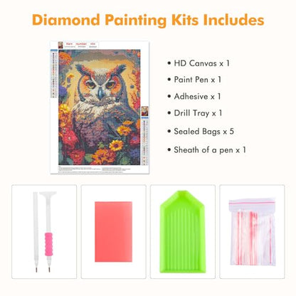 Owl | Diamond Painting