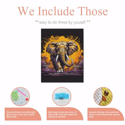 Elephant | Diamond Painting