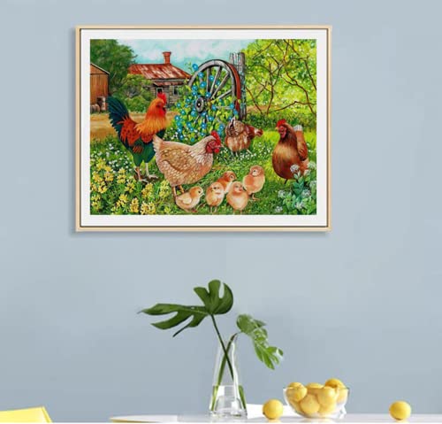 Rooster Chicken | Diamond Painting