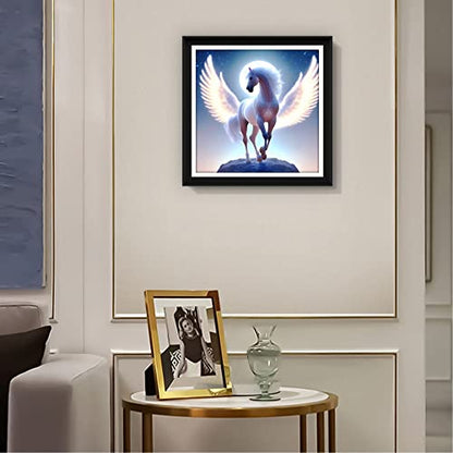 White Horse | Diamond Painting