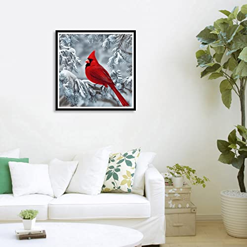 Red Cardinal Bird | Diamond Painting