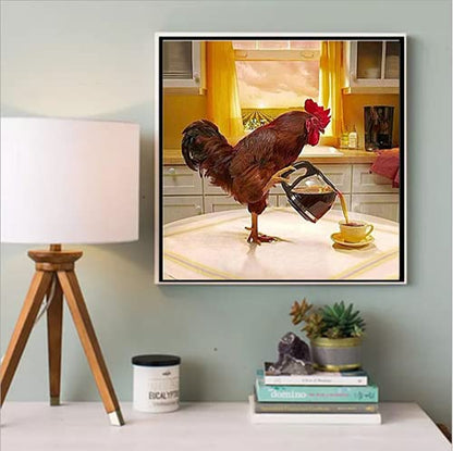 Rooster Chicken | Diamond Painting