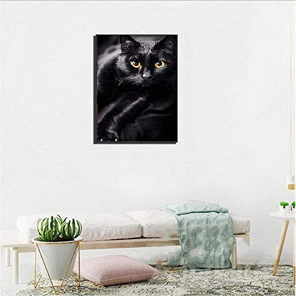 Sneaky Black Cat | Diamond Painting
