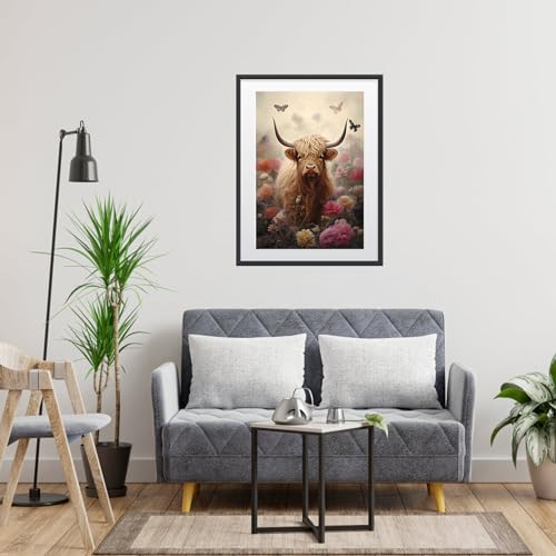 Highland Cow | Diamond Painting