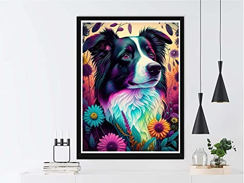 Dog Border Collie | Diamond Painting