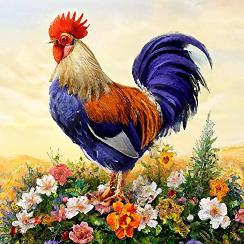 Rooster Chicken | Diamond Painting