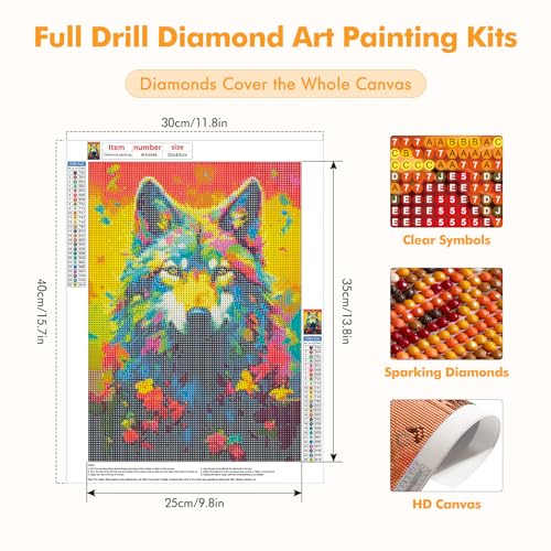 Wolf | Diamond Painting