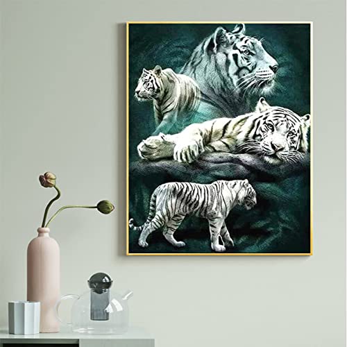 White Tiger | Diamond Painting