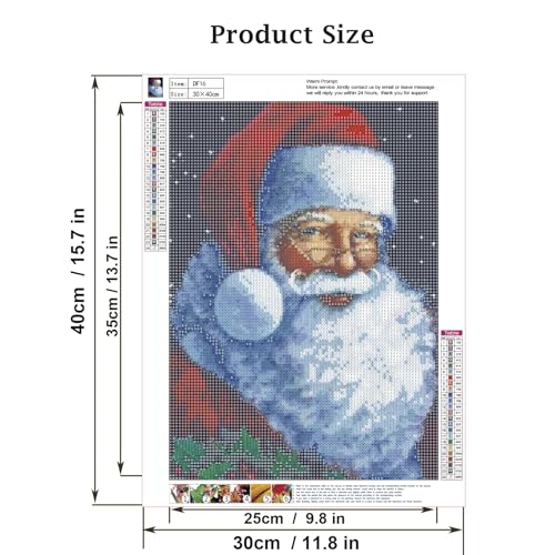 Santa Claus Christmas | Diamond Painting