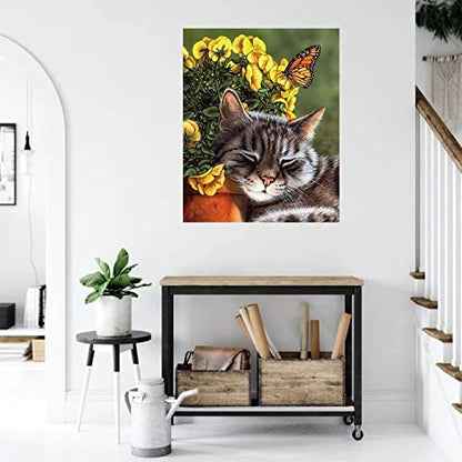 Butterfly Cat | Diamond Painting