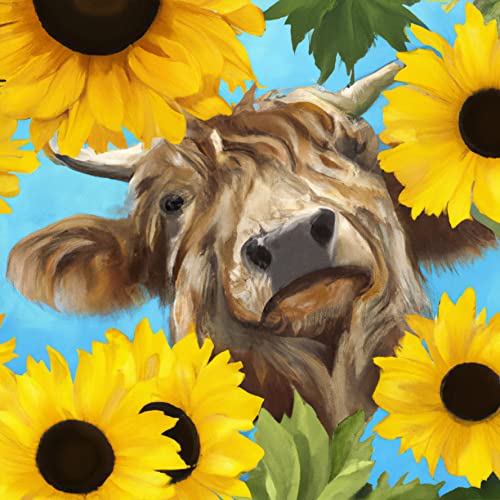 Flower Cow | Diamond Painting