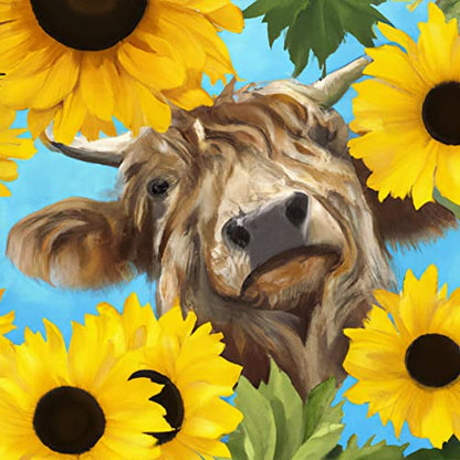 Sunflower Cow | Diamond Painting