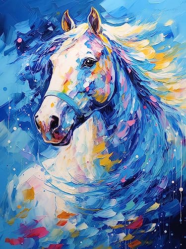 White Horse | Diamond Painting