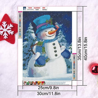 Snowman Christmas | Diamond Painting