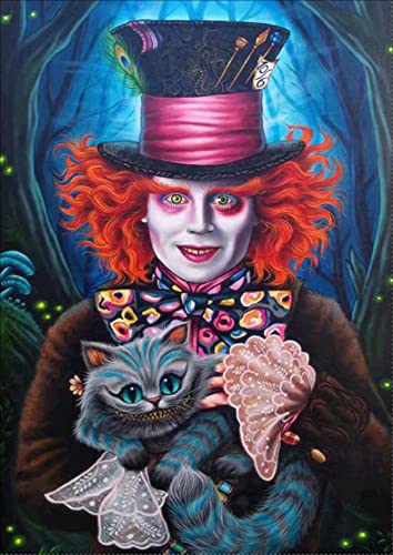 Cat Clown Halloween | Diamond Painting