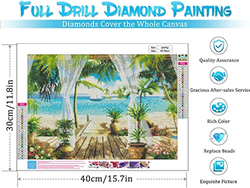 Seaside Landscape | Diamond Painting