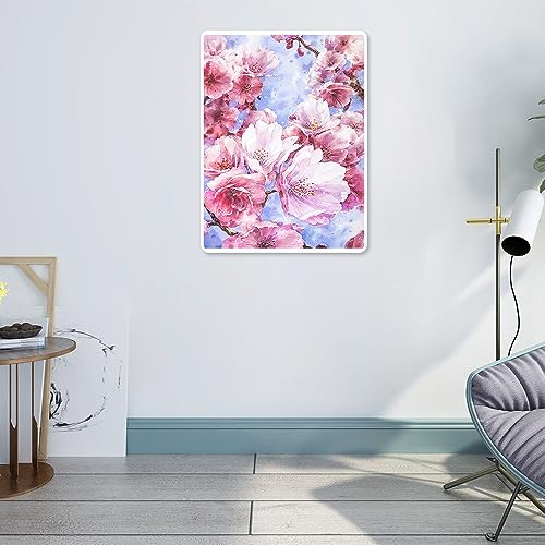 Blue Sky And Pink Flower | Diamond Painting