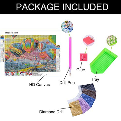 Hot Air Balloon | Diamond Painting