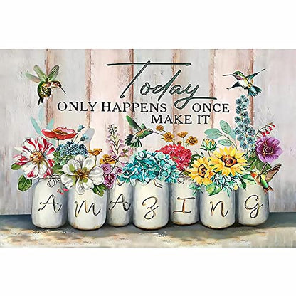 Text Flower | Diamond Painting