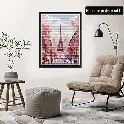 Eiffel Tower Pink | Diamond Painting